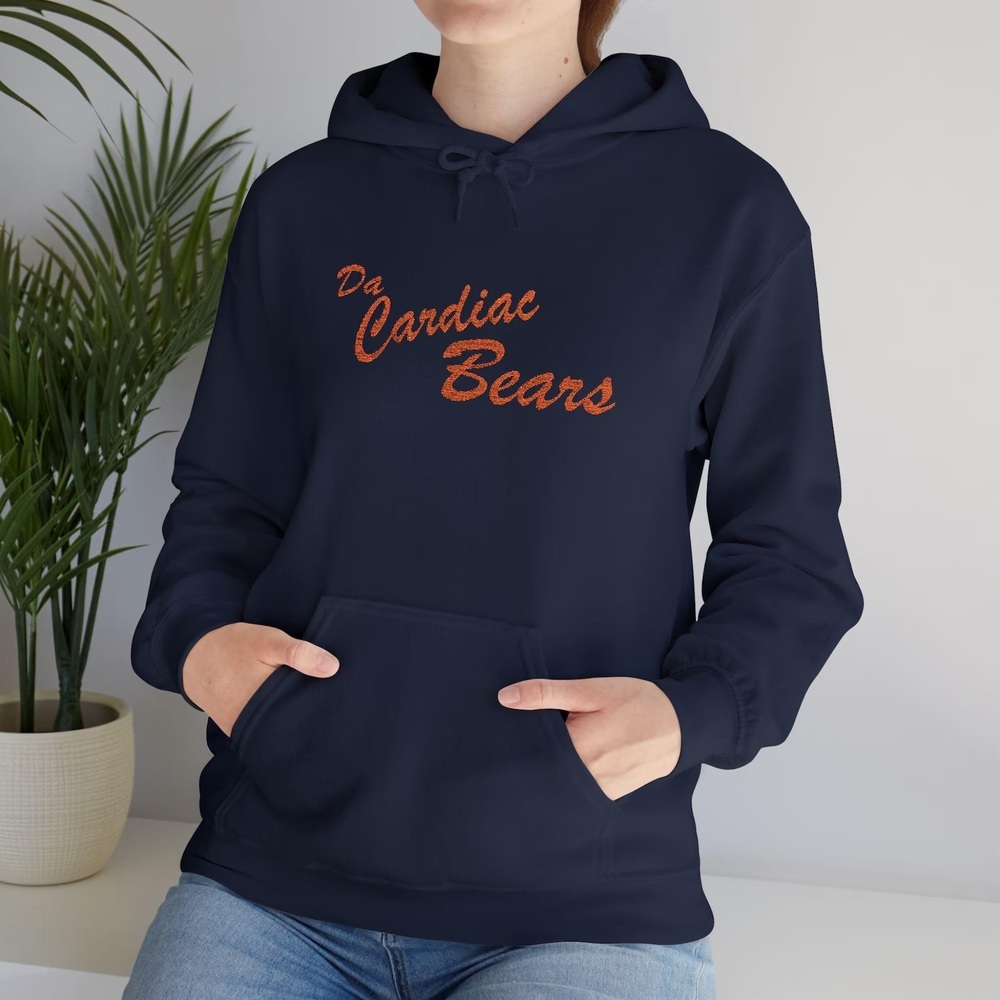 Da Cardiac Bears Embroidered Hoodie